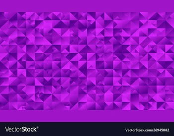Violet abstract mosaic triangle hd background vector image