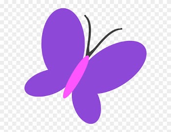 Violet Butterfly Clipart Purple Flip Clip Art At Clker - Butterfly Clip Art Purple