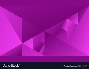 Violet geometric gradient triangle mosaic desktop vector image