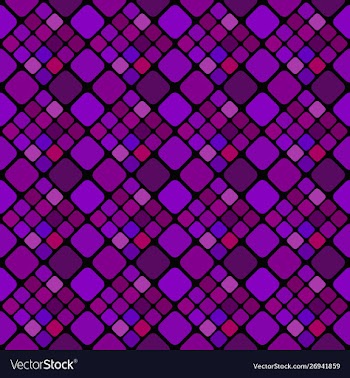 Violet geometrical abstract diagonal square vector image