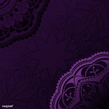 Violet mandala design | Free stock vector - 563234