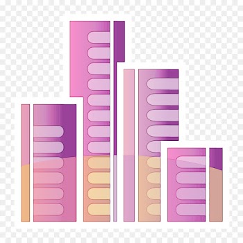 violet pink text purple line