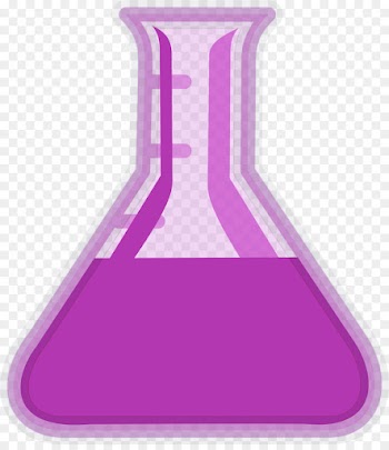 violet purple beaker laboratory equipment magenta