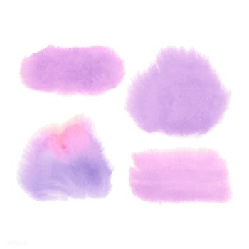 Violet watercolor style banner vector | Free stock vector - 530715