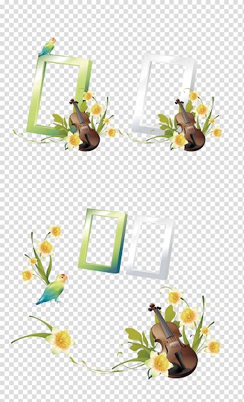 Violin Cello Euclidean frame, Frame violin transparent background PNG clipart