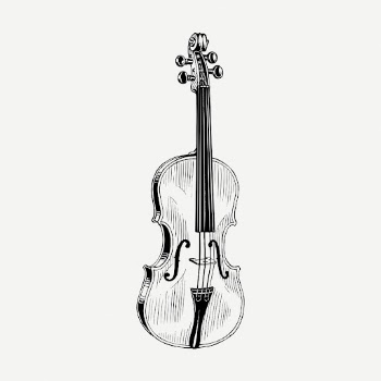 Violin drawing, vintage musical instrument | Free PSD - rawpixel