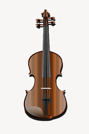 Violin, musical instrument clipart, illustration | Free Vector - rawpixel
