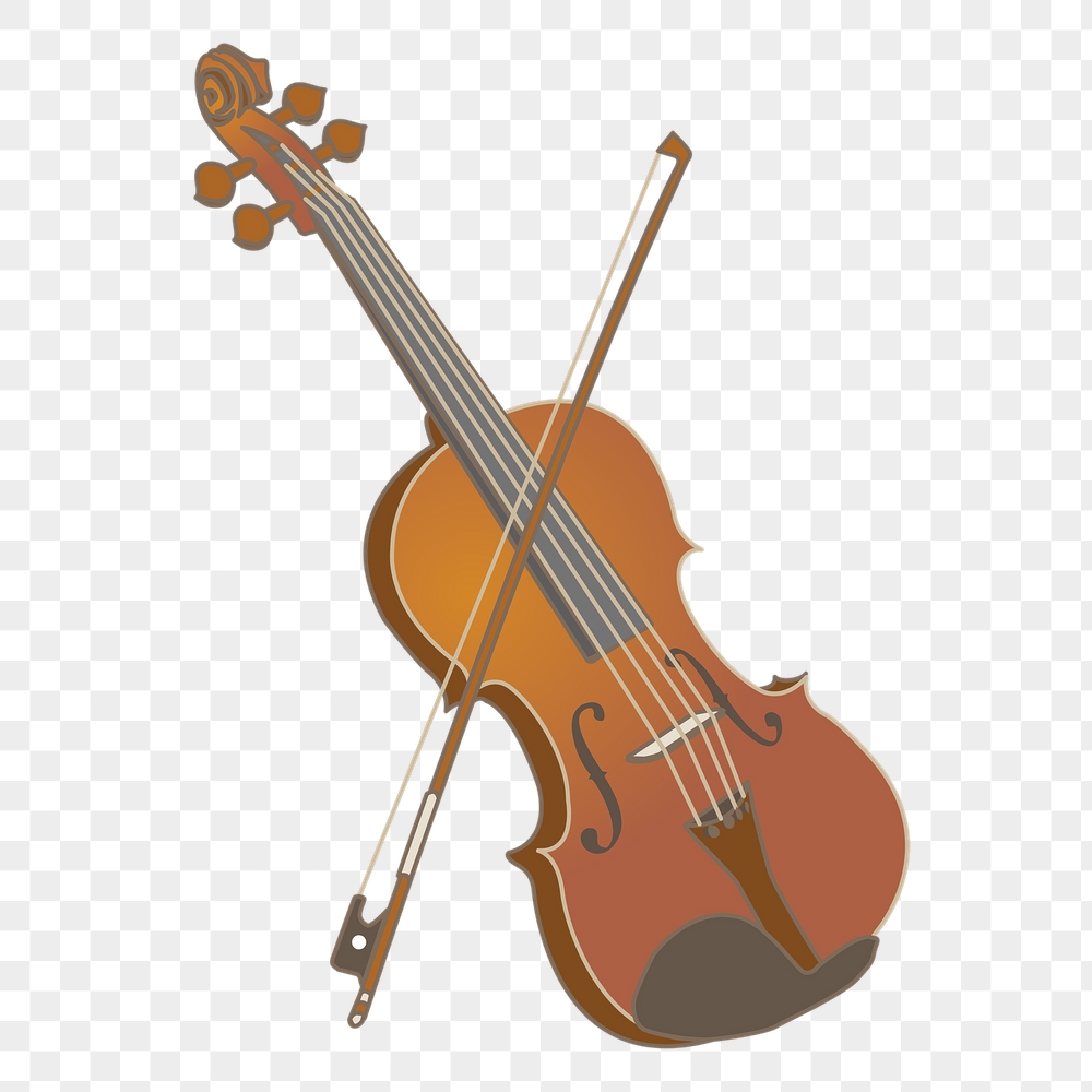 Violin png sticker, musical instrument | Free PNG - rawpixel