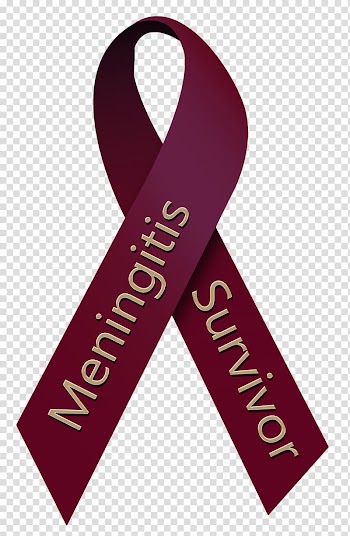 Viral meningitis Disease Awareness ribbon Meningococcus, cancer transparent background PNG clipart