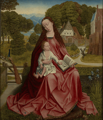Virgin and Child in a Landscape | Free Photo - rawpixel