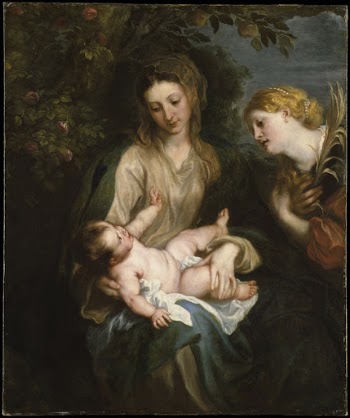 Virgin and Child with Saint | Free Photo - rawpixel