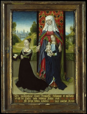 Virgin and Child with Saint | Free Photo - rawpixel