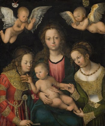 Virgin and Child with the Saints | Free Photo - rawpixel