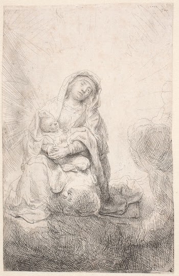Virgin Mary with the Christ | Free Photo - rawpixel