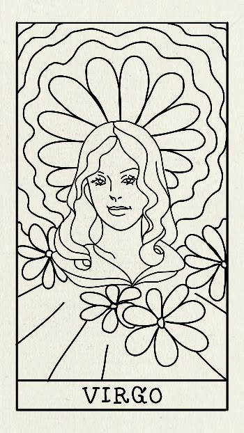 Virgo mobile phone wallpaper, feminine | Free PSD Illustration - rawpixel