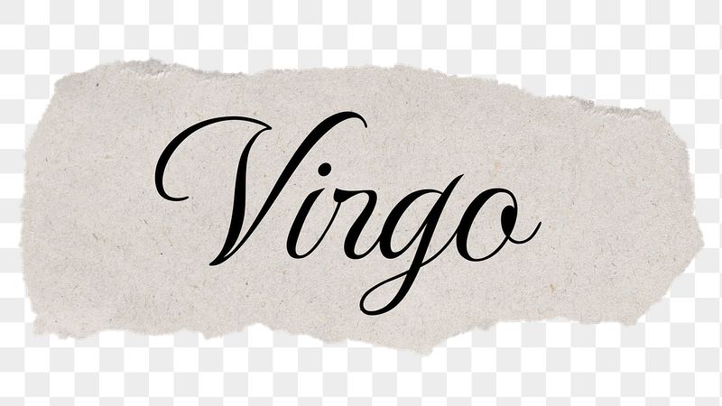 Virgo png word, DIY torn | Free PNG - rawpixel
