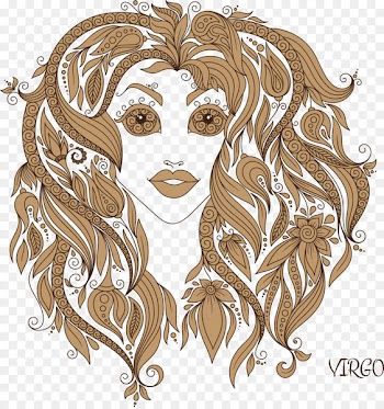 Virgo Zodiac Astrological sign Illustration - Virgo 