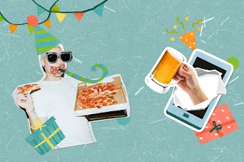 Virtual birthday celebration in new normal life