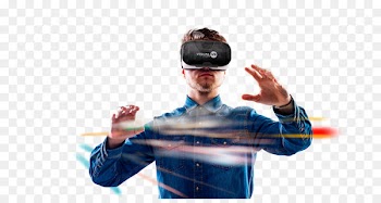 Virtual reality headset Oculus Rift - virtual reality 