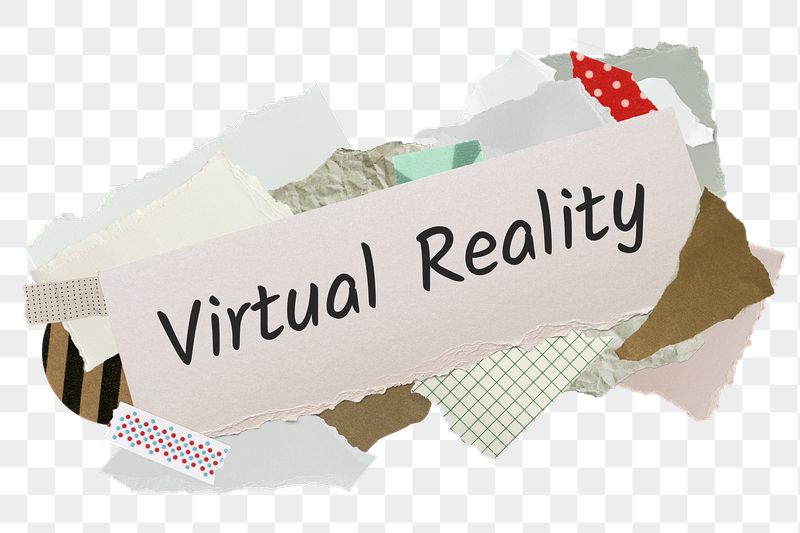 Virtual Reality png word sticker, | Free PNG - rawpixel
