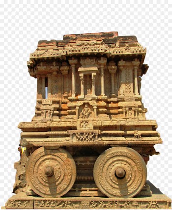 Virupaksha Temple, Hampi Hospet Vijayanagara Vithoba - European wind stone pier like 