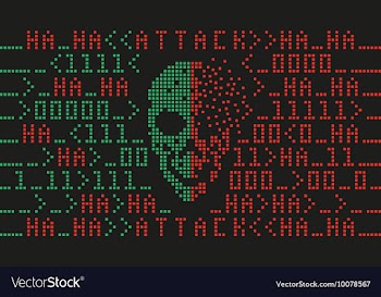 Virus 8 bit vector image