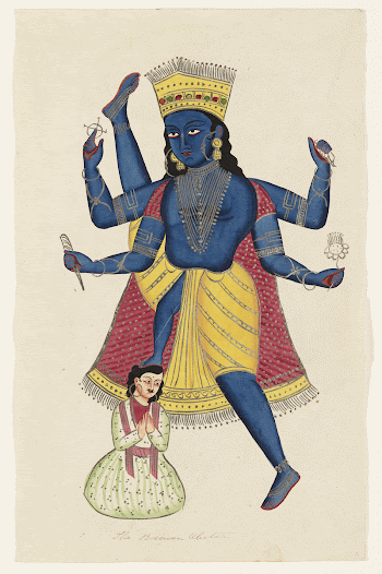 Vishnu as Vamana defeating King | Free Photo - rawpixel