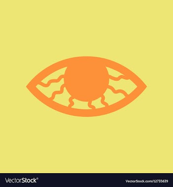 Vision problems vector image