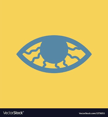 Vision problems vector image