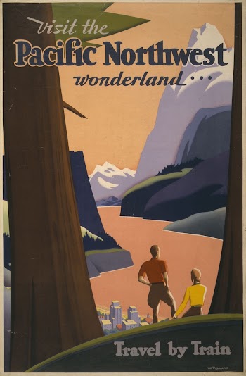 Visit the Pacific northwest wonderland | Free Photo Illustration - rawpixel