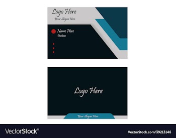 visiting card design