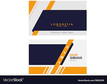 visiting card design