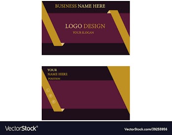 visiting card design