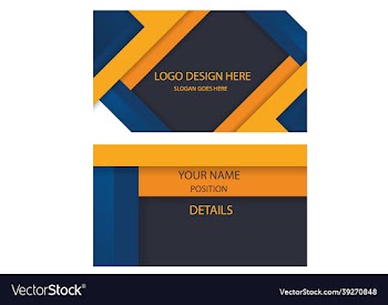 visiting card design
