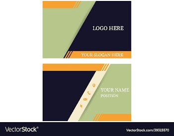 visiting card design