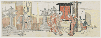 Visitors to the Inari Shrine | Free Photo - rawpixel
