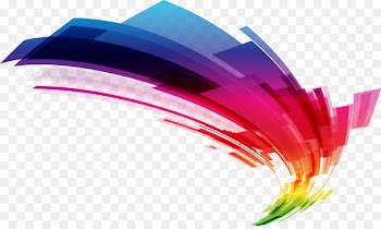 Visual arts Abstract art Color - Science and Creativity shading color business card 