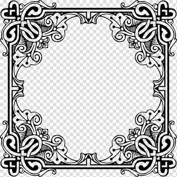 Visual arts Tughra, vintage frame transparent background PNG clipart