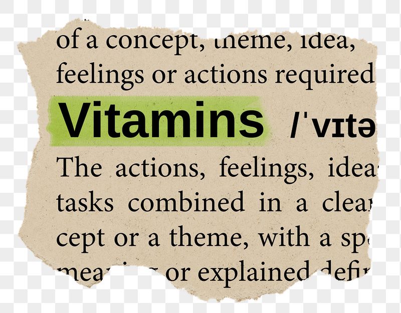 Vitamins png word sticker, torn | Free PNG - rawpixel