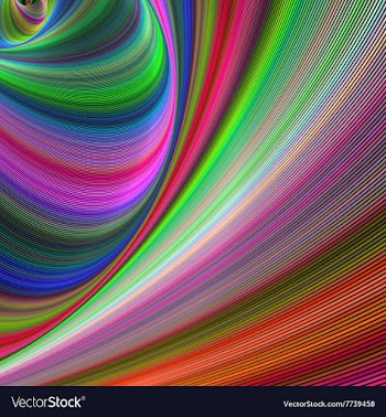 Vivid vortex - abstract art background vector image