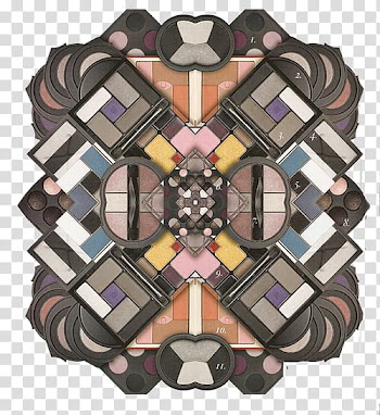 Vogue Mag, multicolored abstract painting transparent background PNG clipart