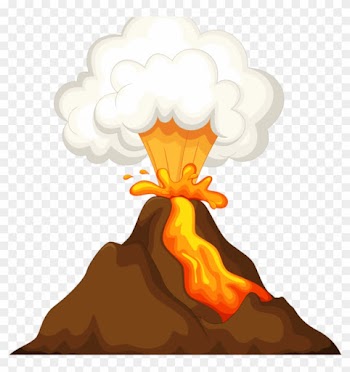 Volcano Clipart 747 Volcano Clip Art And Scrapbook - Volcano Png