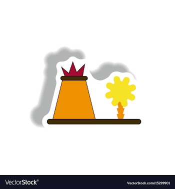 Volcano eruption sticker volcano and tree vector image