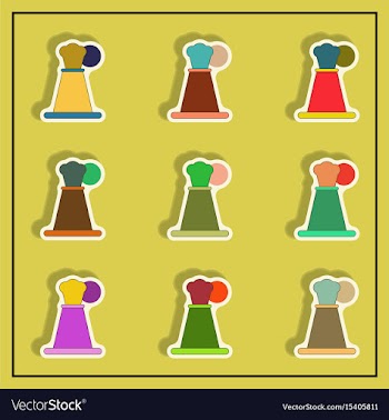 Volcano explosion collection vector image
