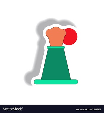 Volcano explosion vector image