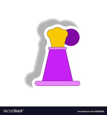 Volcano explosion vector image