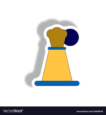 Volcano explosion vector image