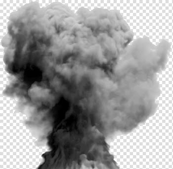 Volcano smoke illustration, Smoke Explosion Encapsulated PostScript, smoke transparent background PNG clipart