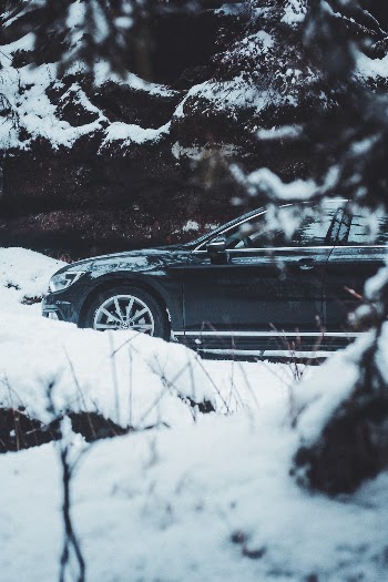 Volkswagen passat winter roadtrip