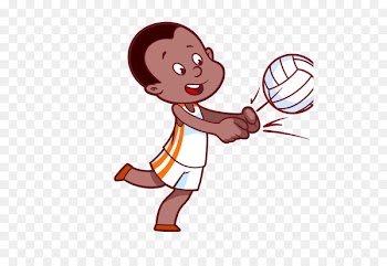 Volleyball Cartoon Child Clip art - Volleyball Players 